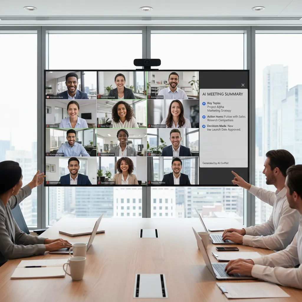 Copilot dans Microsoft Teams réunion