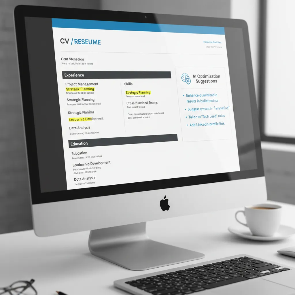 Optimisation ATS du CV avec intelligence artificielle