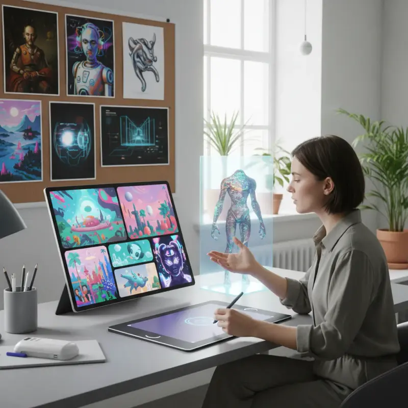 IA générative d'images 2026 — PhotonForge rendu quantique