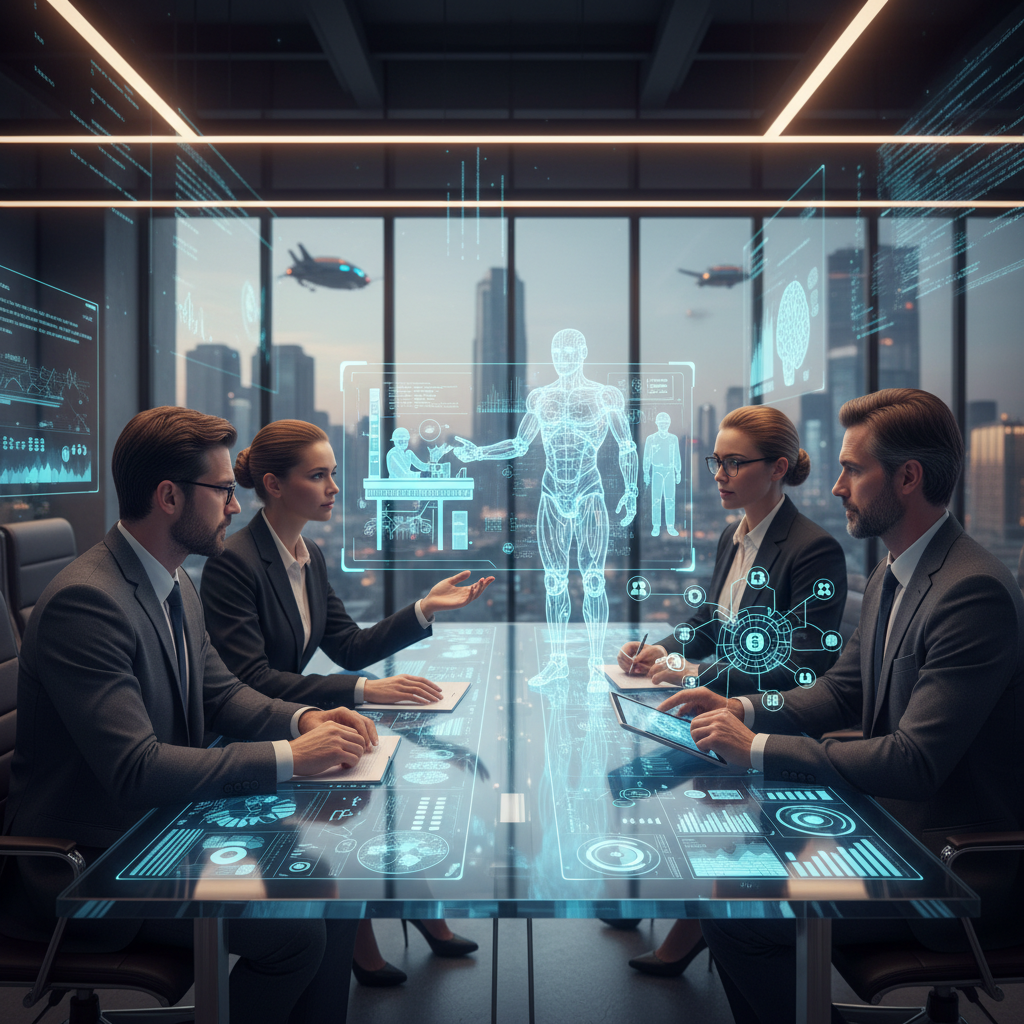 L'IA et l'emploi : Menace ou opportunité pour le futur du tr - illustration